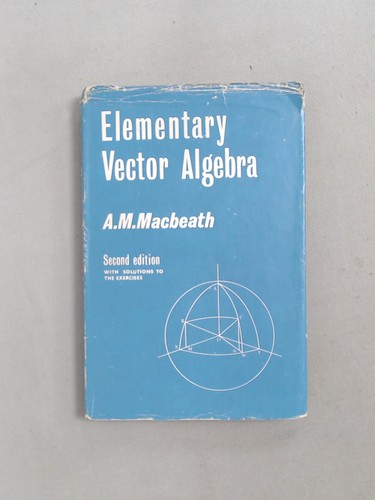 Elementary vector algebra