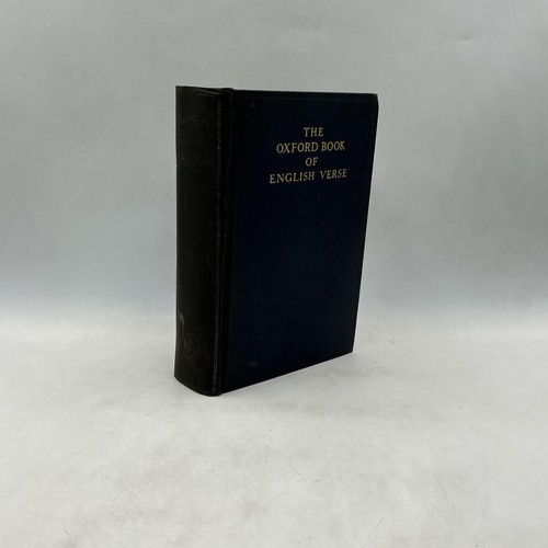 Oxford book english verse - oxford,