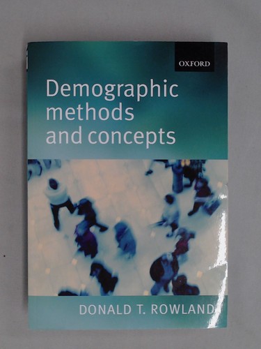 Demographic methods and - methods,